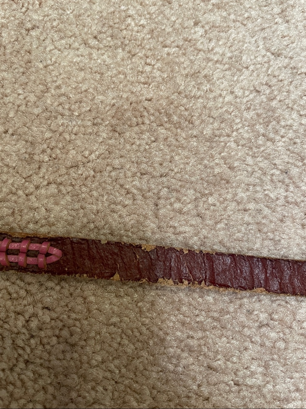 J.Crew M embroidered brown belt and J. Jill black XS/S belt with metallic studs - Picture 5 of 11